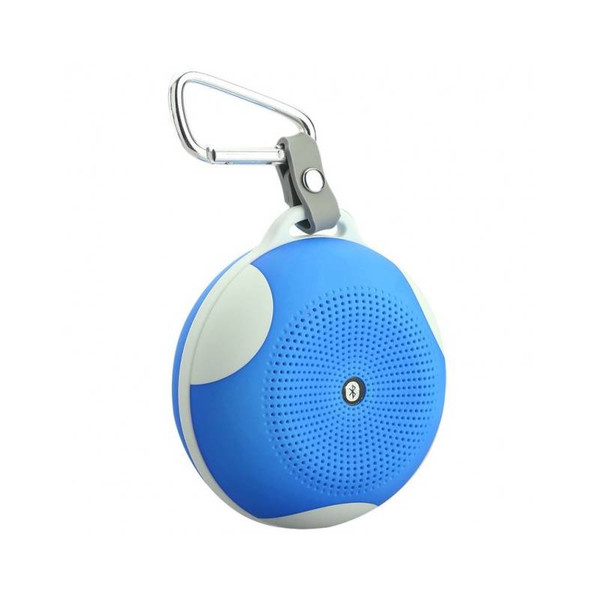 Techly Portable Bluetooth Speaker Wireless Sport MicroSD Blue ICASBL02