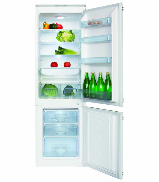 Matrix Appliances MFC701 freestanding 190L 70L A+ White fridge-freezer