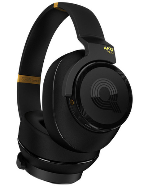 AKG N90Q Head-band Binaural Wired Black mobile headset