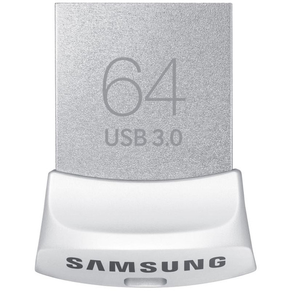 Samsung MUF-BB 64 GB 64GB USB 3.0 (3.1 Gen 1) Typ A Silber, Weiß USB-Stick