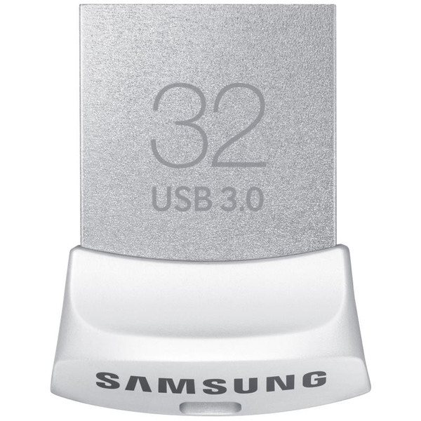 Samsung MUF-BB 32 GB 32GB USB 3.0 (3.1 Gen 1) Typ A Silber, Weiß USB-Stick