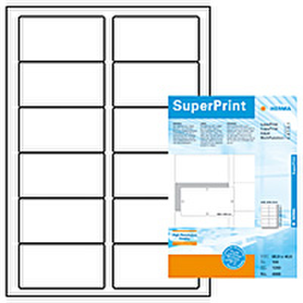 HERMA Etiket SuperPrint 4666 1200шт самоклеящийся ярлык