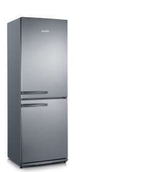 Severin KS 9869 freestanding 191L 88L A+++ Stainless steel fridge-freezer