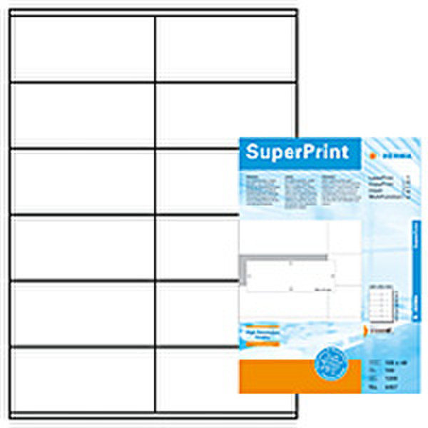 HERMA Etiket SuperPrint 4457 1200pc(s) self-adhesive label