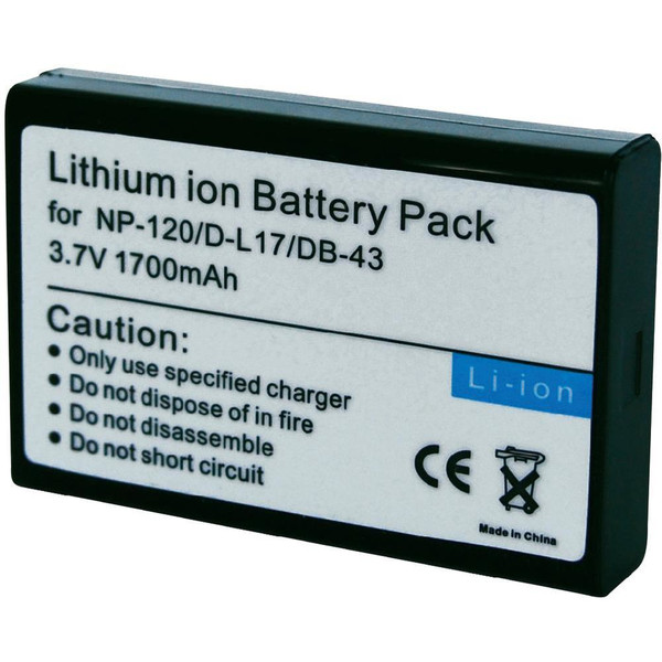 Conrad 250676 Lithium-Ion 1700mAh 3.7V rechargeable battery