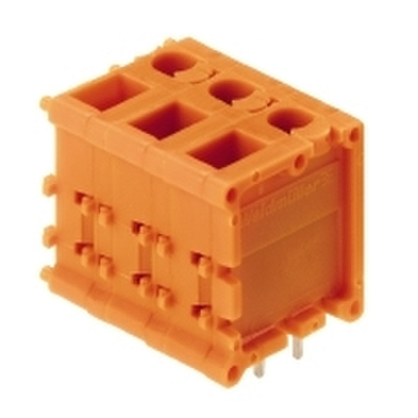 Weidmüller 0391460000 3P Orange Elektrischer Anschlussblock