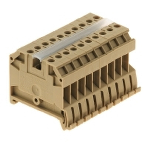 Weidmüller 0499560000 Beige Elektrischer Anschlussblock