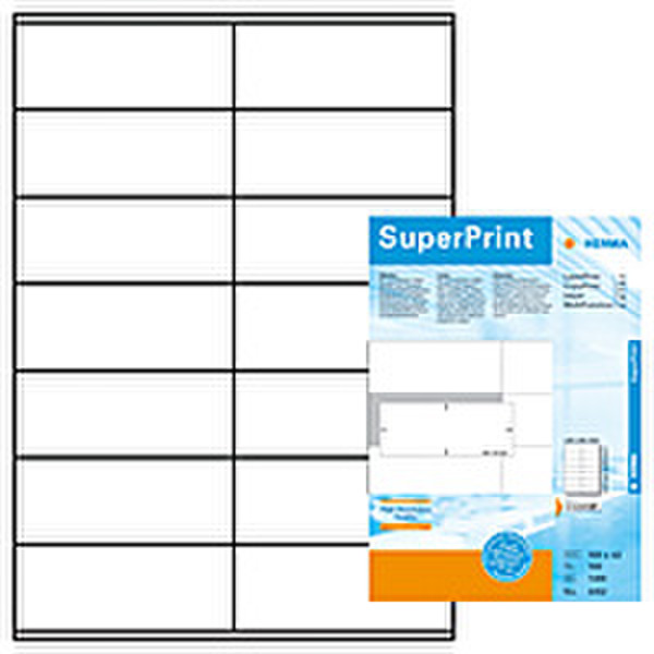 HERMA Etiket SuperPrint 4452 1400pc(s) self-adhesive label