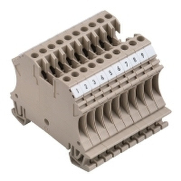 Weidmüller 1020700000 Beige Elektrischer Anschlussblock