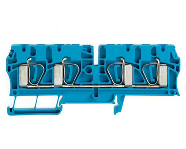 Weidmüller ZDU 4/4AN BL 50шт electrical terminals