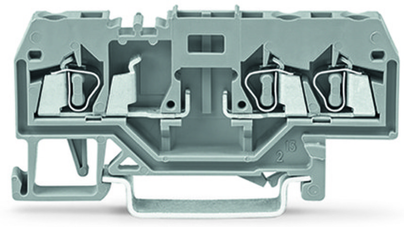 Wago 280-610 3P Grey electrical terminal block