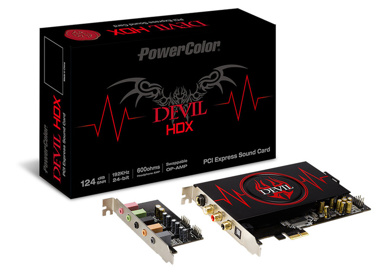 PowerColor DEVIL HDX Sound Card