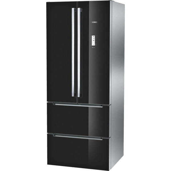 Bosch KMF40SB20 freestanding 400L A+ Black side-by-side refrigerator
