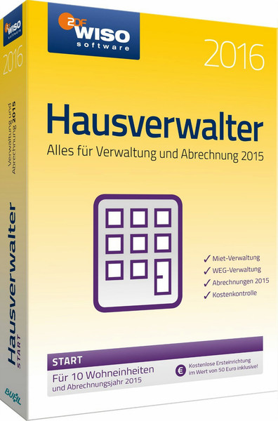 Buhl Data Service WISO Hausverwalter 2016 Start