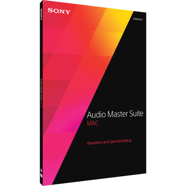 Sony Audio Master Suite Mac 2