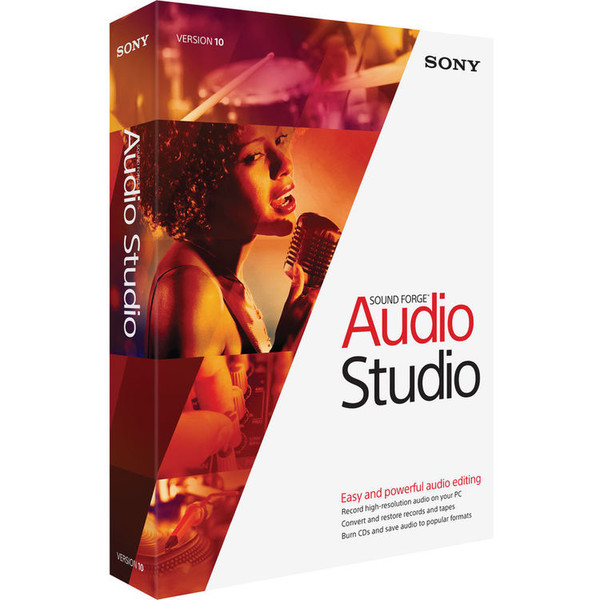 Sony Sound Forge Audio Studio 10