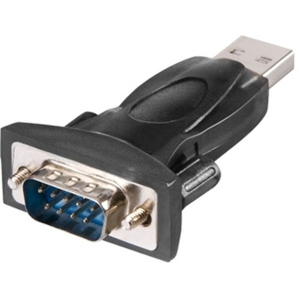Ultra ULT40315 USB RS-232 Black cable interface/gender adapter