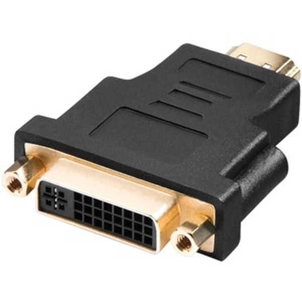 Ultra ULT40305 HDMI DVI-D Black cable interface/gender adapter