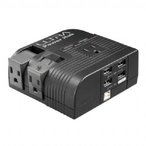 Ultra ULT40293 3AC outlet(s) Black surge protector