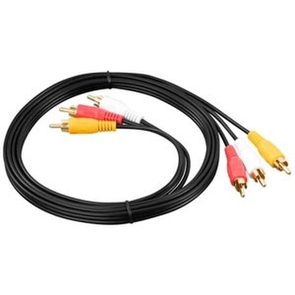 Ultra ULT40234 1.83m Black composite video cable
