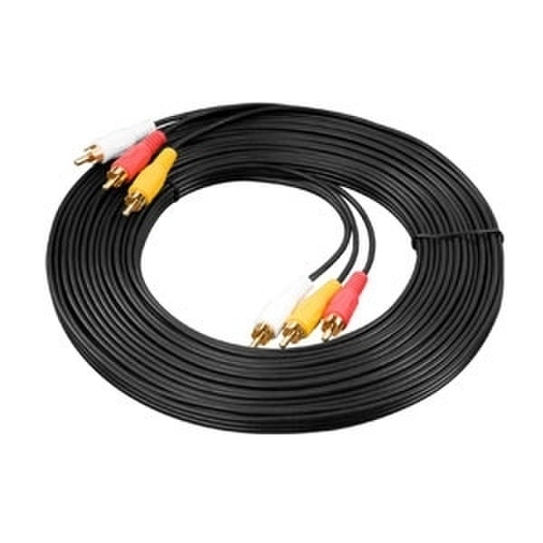 Ultra ULT40236 7.62м Черный композитный видео кабель