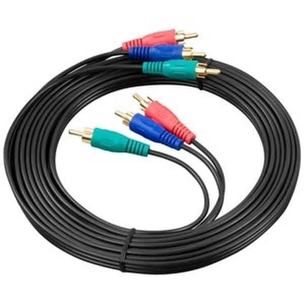 Ultra ULT40200 1.829m RCA RCA Black component (YPbPr) video cable