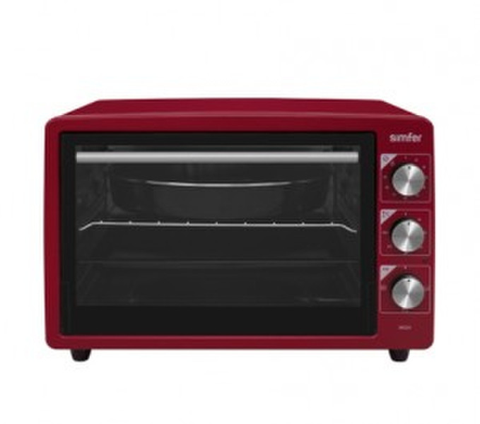 Simfer M 3224 Electric 32L 1300W Black,Red,Stainless steel