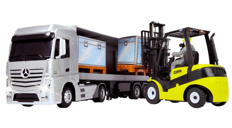 Dickie Toys RC MB Actros/Forklift Clark C25