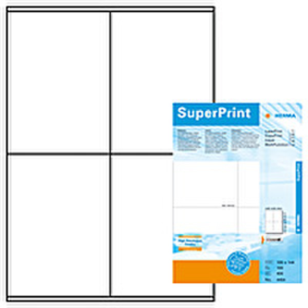 HERMA Etiket SuperPrint 4454 400Stück(e) selbstklebendes Etikett