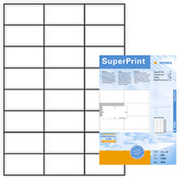 HERMA Etiket SuperPrint 4615 4800Stück(e) selbstklebendes Etikett