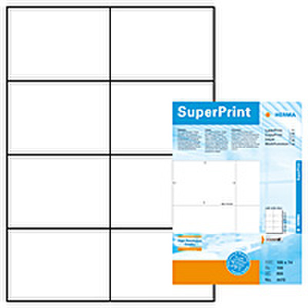 HERMA Etiket SuperPrint 4470 800шт самоклеящийся ярлык