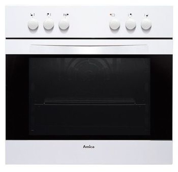 Amica EHC 12514 W Ceramic hob Electric oven cooking appliances set