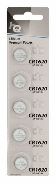 HQ HQCR1620/5BL Lithium 3V Nicht wiederaufladbare Batterie