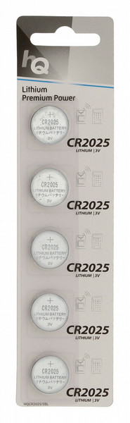 HQ HQCR2025/5BL Lithium 3V non-rechargeable battery