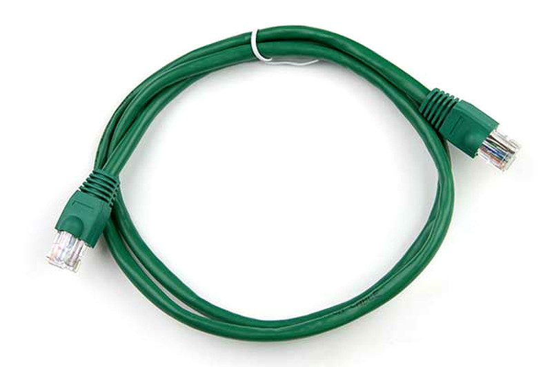 Supermicro CBL-0356L 0.91м Cat5e Зеленый сетевой кабель