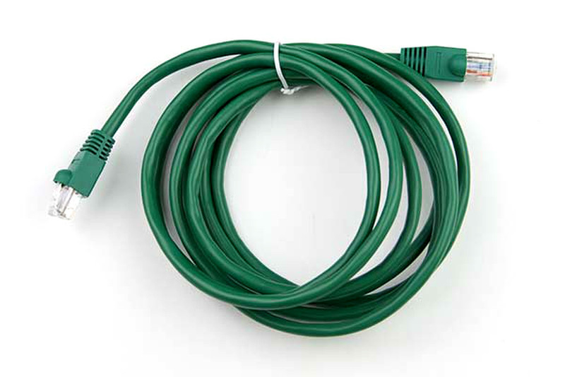 Supermicro CBL-0361L 2.4м Cat5e Зеленый сетевой кабель