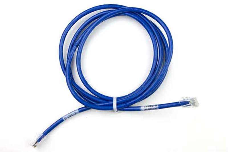 Supermicro CBL-NTWK-0599 1.8м Cat6 U/UTP (UTP) Синий сетевой кабель