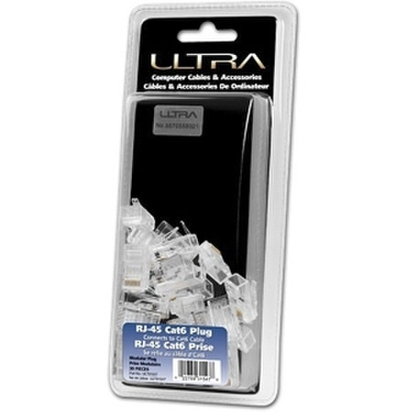 Ultra ULT31547 RJ-45 Transparent wire connector