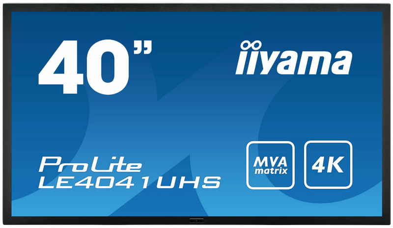 iiyama LE4041UHS-B1 39.5Zoll LED 4K Ultra HD Schwarz Public Display/Präsentationsmonitor