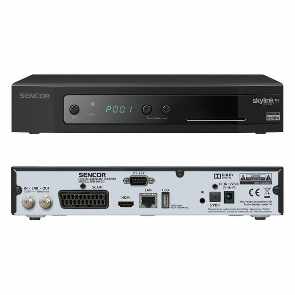 Sencor SDB 6010SI TV set-top boxe
