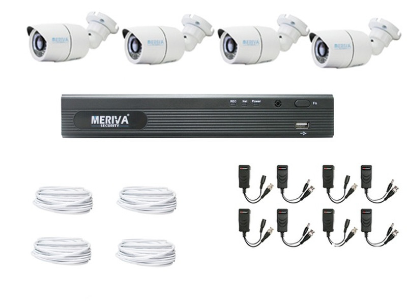 Meriva Security MHD-844K Wired 8channels video surveillance kit