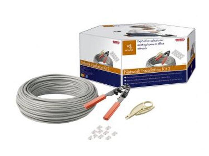 Sitecom Network Installation Kit 2 50m networking cable