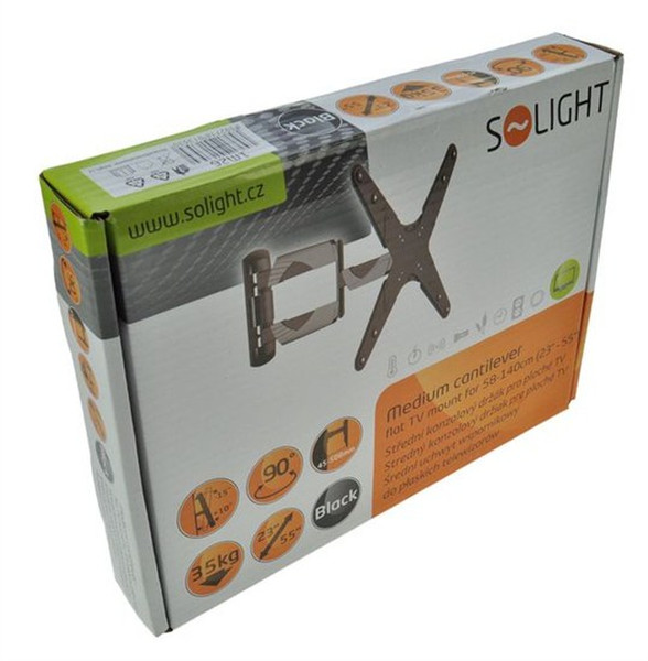 Solight 1M26 flat panel wall mount