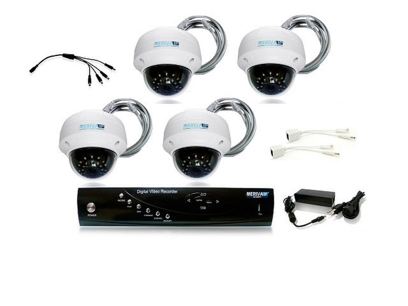 Meriva Security NVR-105KIT Wired 4channels video surveillance kit