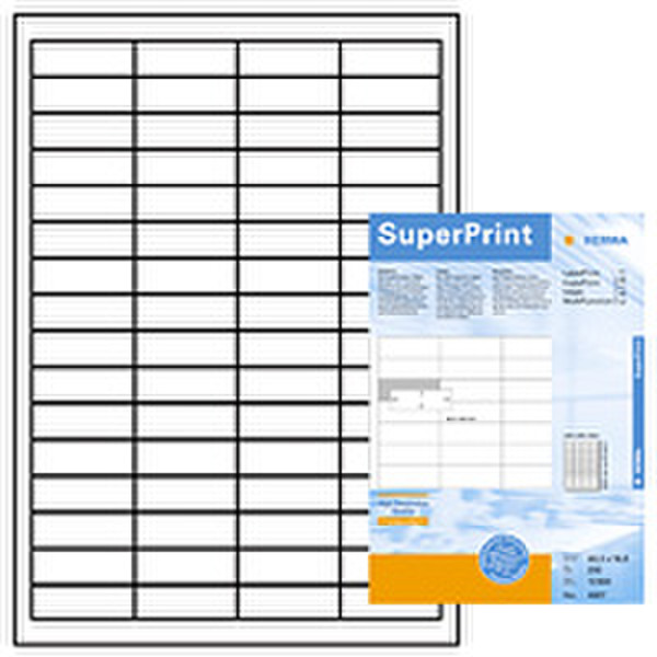 HERMA Etiket SuperPrint 4607 12800шт самоклеящийся ярлык