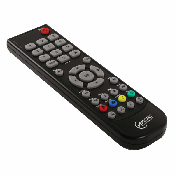 ARCTIC MCR2 IR Wireless Press buttons Black remote control