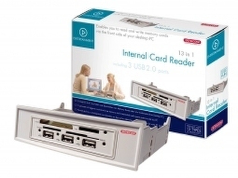 Sitecom Internal Card Reader 13:1 USB 2.0 card reader