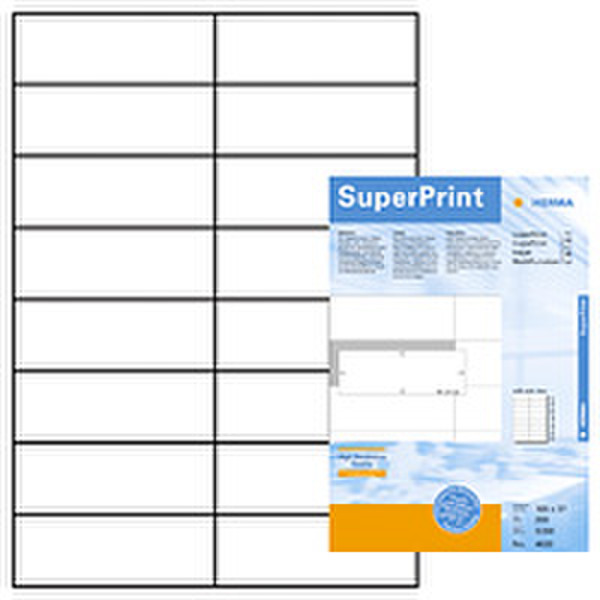 HERMA Etiket SuperPrint 4620 3200шт самоклеящийся ярлык