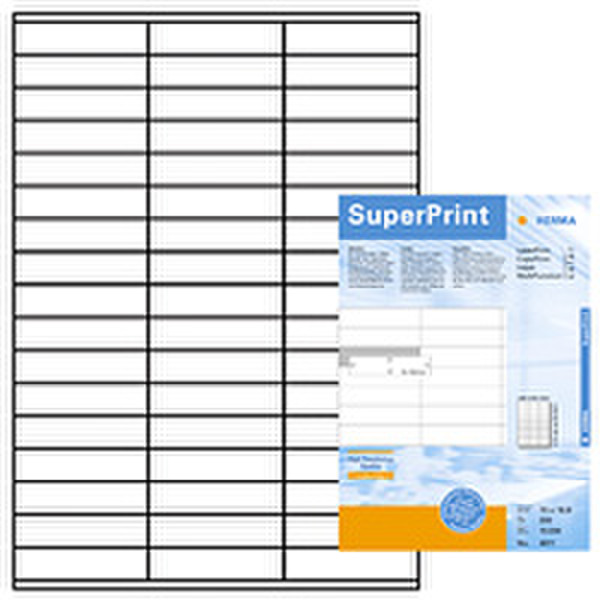 HERMA Etiket SuperPrint 4611 10200шт самоклеящийся ярлык