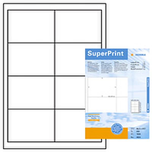 HERMA Etiket SuperPrint 4624 1600Stück(e) selbstklebendes Etikett